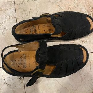Finn Comfort suede sandals size EU 4 US 6.5
